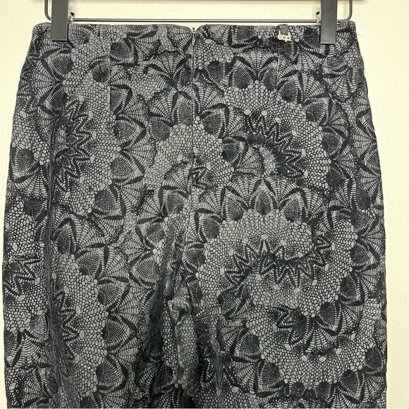 Equestrian Design Santa Barbra Women Pull-On Pants Flare Small Black Jacquard - Picture 7 of 11